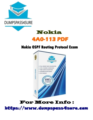 Up-to-Date Nokia OSPF Routing Protocol Exam Dumps Question Answers | Confirmed B