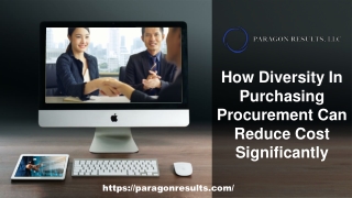 How Diversity In Purchasing Procurement Can Reduce Cost Significantly