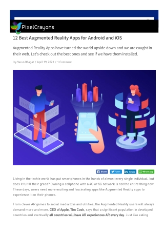 12 Best Augmented Reality Apps for Android and iOS