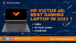 HP Victus 16.1 Gaming Laptop Review