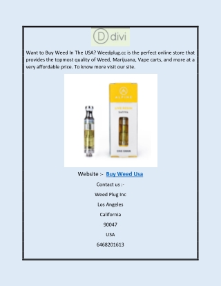 Buy Weed Usa | Weedplug.cc