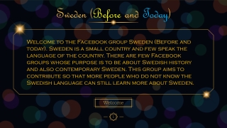 Sweden (Before and Today)