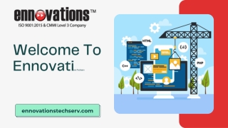 Ennovations Techserv Provide Web Development and Mobile App