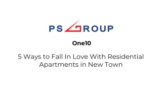 One10- 5 Ways to Fall In Love With Residential Apartments in New Town