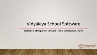 Best School Management Software Thiruvananthapuram , Kerala