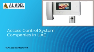 Access Control System Companies In Uae (1)