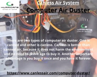 Computer Air Duster