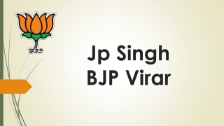 Jp Singh BJP Virar