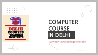 5 Reason To Join Computer Courses