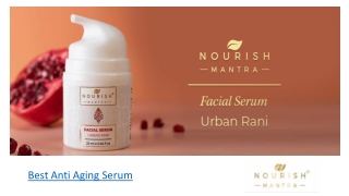 Best anti-aging serums For dark spots and pigmentation