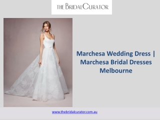 Marchesa Wedding Dress | Marchesa Bridal Dresses Melbourne