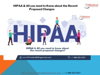 HIPAA & All you need to Know about the Recent Proposed Changes