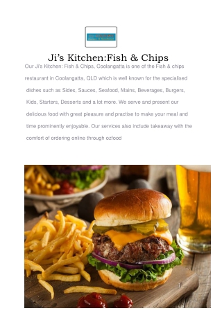 5% Off - Ji's Kitchen Burger Coolangatta, QLD