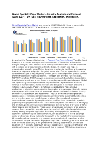 Global Specialty Paper Market