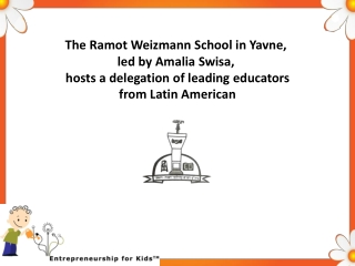 A delegation of leading Latin American educators visited the Ramot Weizmann School