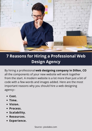 7 Reasons for Hiring a Professional Web Design Agency