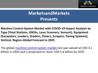 Machine Control System Market To Witness the Highest Growth in APAC Region