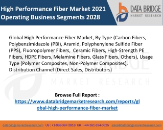 High Performance Fiber Market pdf