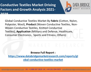 Conductive Textiles Market pdf