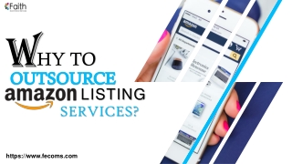 Why To Outsource Amazon Listing Services?