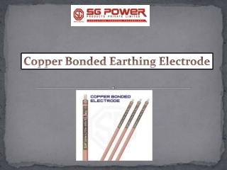 Searching Copper Bonded Earthing Electrode