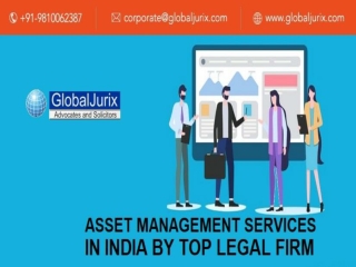 Elegant and Innovative Legal Services for Asset Management