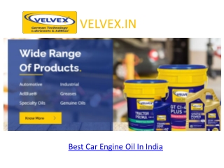 Lubricant Oil Companies In India