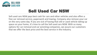 Used Car Buyers in Narellan