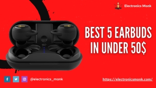 Best 5 earbuds in umner $50