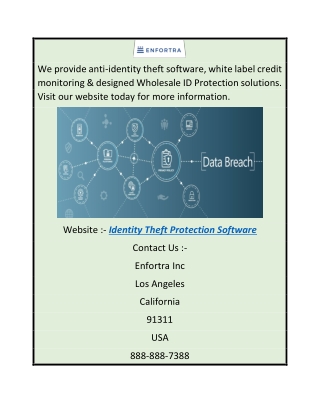 Identity Theft Protection Software  Enfortra.com