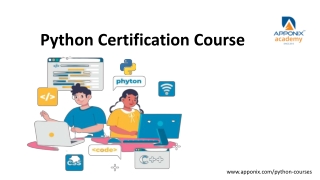 Python Certification Course