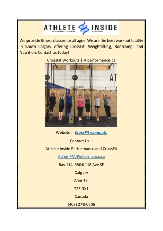 CrossFit Workouts  Aiperformance.ca (2)