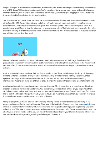 Why People Love to Hate bts official merchandise