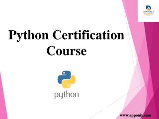 Python Certification Course