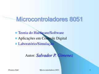 Microcontroladores 8051