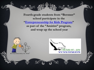 Fourth Grade Entrepreneur Students Wrap Up the School Year