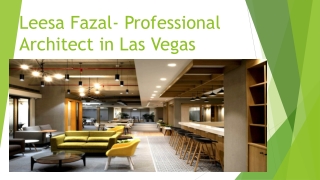 Leesa Fazal- Professional Architect in Las Vegas