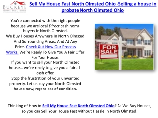 We Buy Lorain Houses Fast - Cash Home Buyers in Lorain