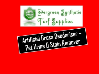 Artificial Grass Deodoriser – Pet Urine & Stain Remover
