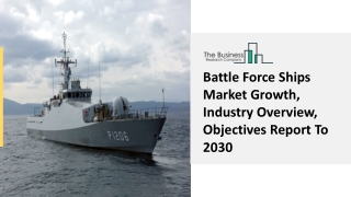 Battle Force Ships Market Industry Analysis, Size, Share, Trends, Growth 2030