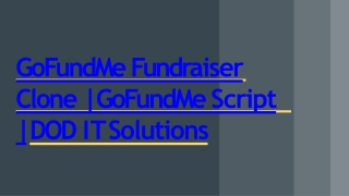 Best GoFundMe Fundraiser Clone Script - Readymade Clone Script