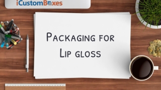 Packaging for Lip gloss 26-08-2021