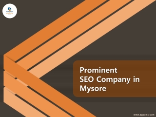 SEO Training in Mysore