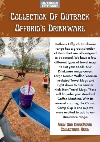 Discover Stainless Steel Water Bottles Collection From Outback Offgrid