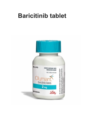 Baricitinib tablet