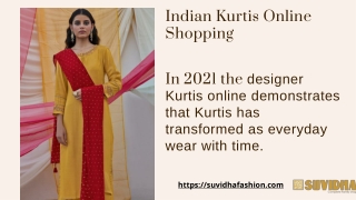 Indian Kurtis Online Shopping