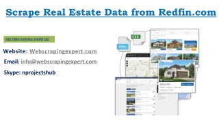 Scrape Real Estate Data from Redfin.com