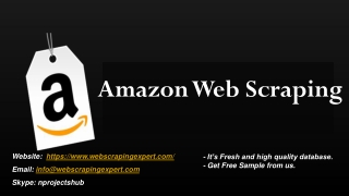 Amazon Web Scraping
