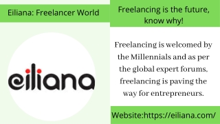 Freelancing is the future, know why!