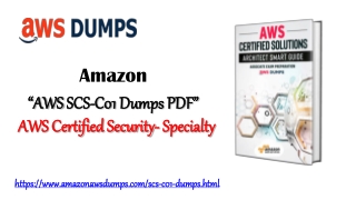 100% Amazon SCS-C01 Dumps PDF - 100% Passing Assurance | Amazonawsdumps.com